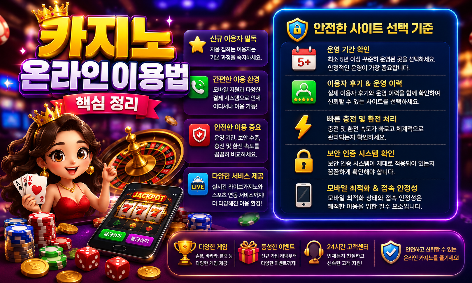 카지노 온라인이용법